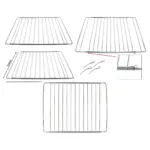 Arrow Oven Adjustable Extendable Shelf – 2 Pack, 310‑565 mm