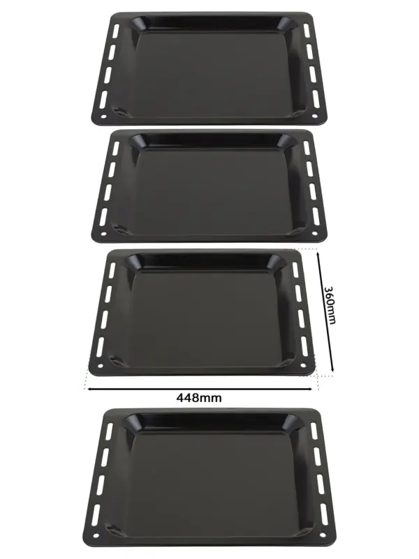 Arrow Oven Enamel Baking Sheet – 448×360 mm, Set of 2