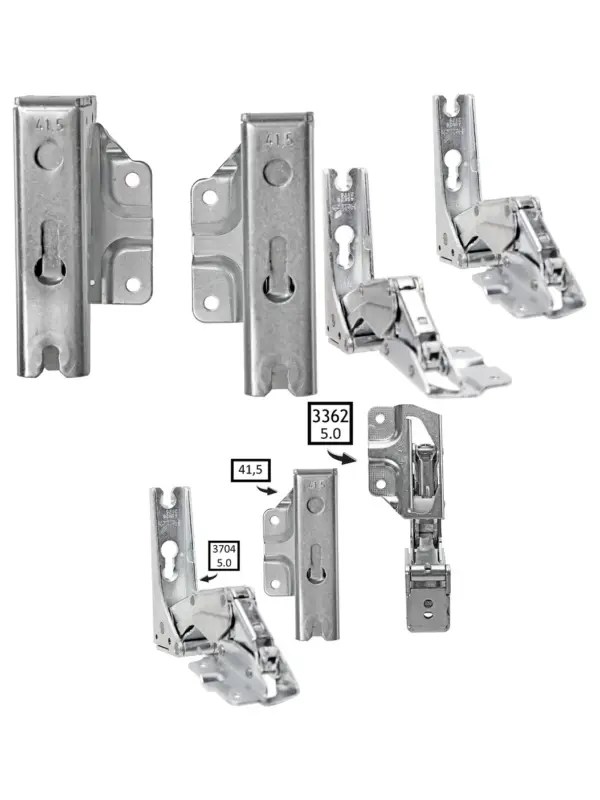 Arthur Martin Fridge Door Hinge Set Integrated Left & Right