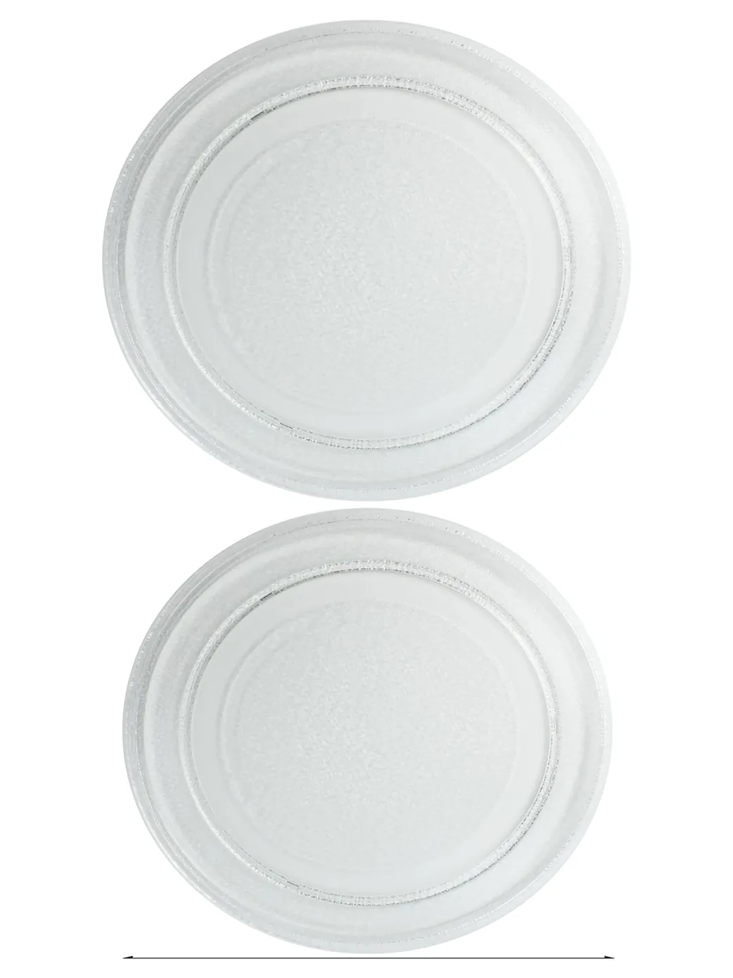 ASDA Microwave Glass Turntable Plate 245mm Replacement Dish