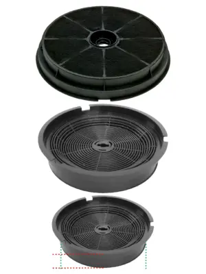 B&Q CATA Designair Carbon Charcoal Filter for Cooke & Lewis Hood