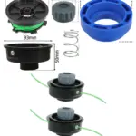 B&Q TRY25PGTA Garden Trimmer Line Spool Head – 2 Pack Replacement