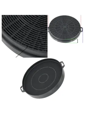 Baumatic 210×32mm Carbon Charcoal Filter for S1 Cooker Hood