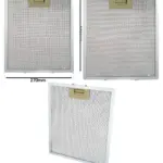 Baumatic 320mm x 270mm Metal Grease Filter for Cooker Hood & Vent