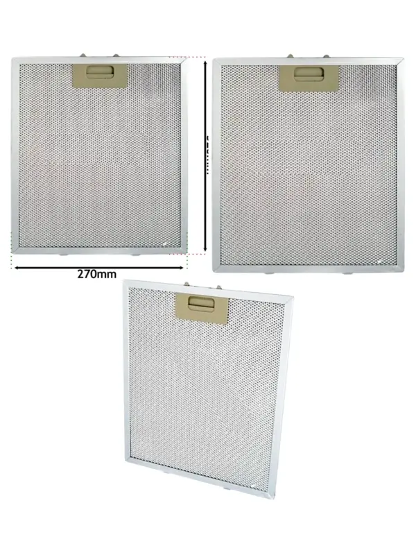 Baumatic 320mm x 270mm Metal Grease Filter for Cooker Hood & Vent