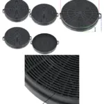 Baumatic Extractor Hood Carbon Charcoal Filter 210×32mm – Pack of 4