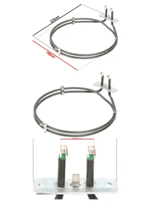 Baumatic Fan Oven Heating Element 2400W Replacement for BC392 Models