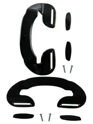 Beko 190mm Adjustable Black Ergonomic Fridge/Freezer Door Handle