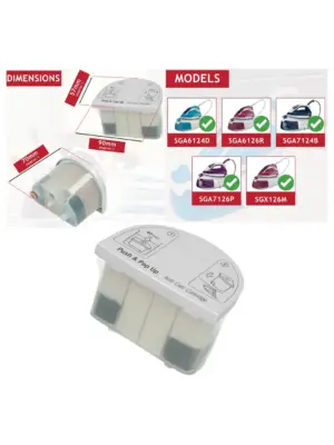 Beko Anti‑Calc Filter Cartridge for Steam Iron – SGA7124B/SGA7126P/SGX126M