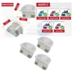 Beko Anticalc Filter (3-Pack) for Steam Iron SGA7124B/SGA7126P/SGX126M