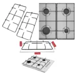 Beko Belling Gas Cooker Hob Pan Grate Support 475x230mm 2 pcs