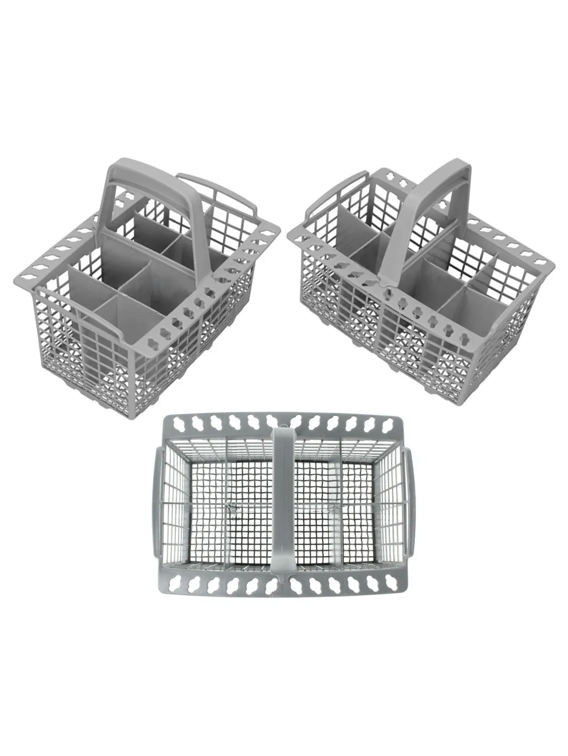Beko Dishwasher Cutlery Basket with Removable Handle and Utensil Tray