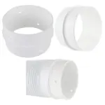 Beko Dryer Dual Vent Hose Kit – Exhaust Connection Ring Set