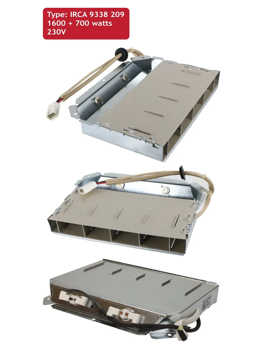 Beko Dryer Heater Element 1600W/700W for DTGC8000W DTBC10001W DCX83120W