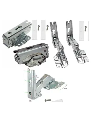 Beko FLAVEL Leisure Fridge Door Hinge for Models 3362/3363 5L 41.5cm