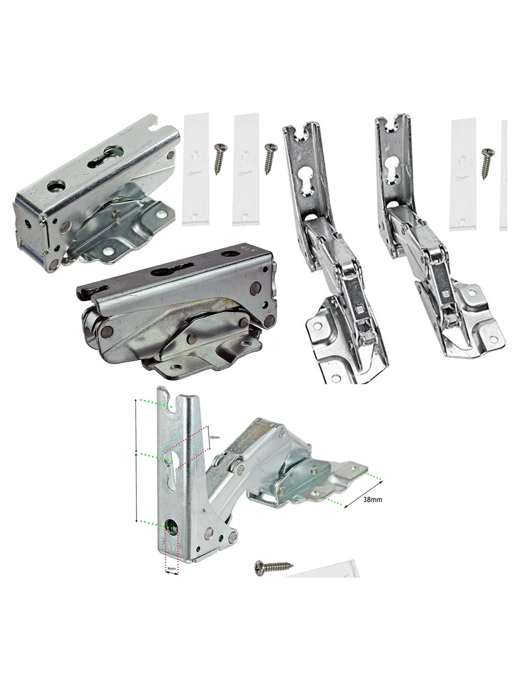 Beko FLAVEL Leisure Fridge Door Hinge for Models 3362/3363 5L 41.5cm