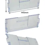 Beko Freezer Top Flap Handle for Fast Freeze 445x30x190mm Part number 4308801800