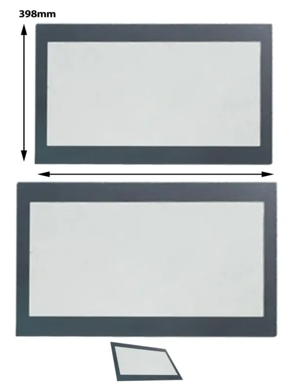 Beko Inner Oven Door Glass Panel Replacement 520x398mm