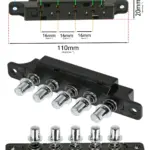 Beko Kitchen Hood Push Button Switch – 5‑Speed Vent Control