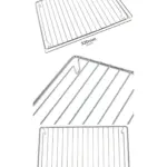 Beko Oven Grill Pan Tray Insert 320x245mm Rack