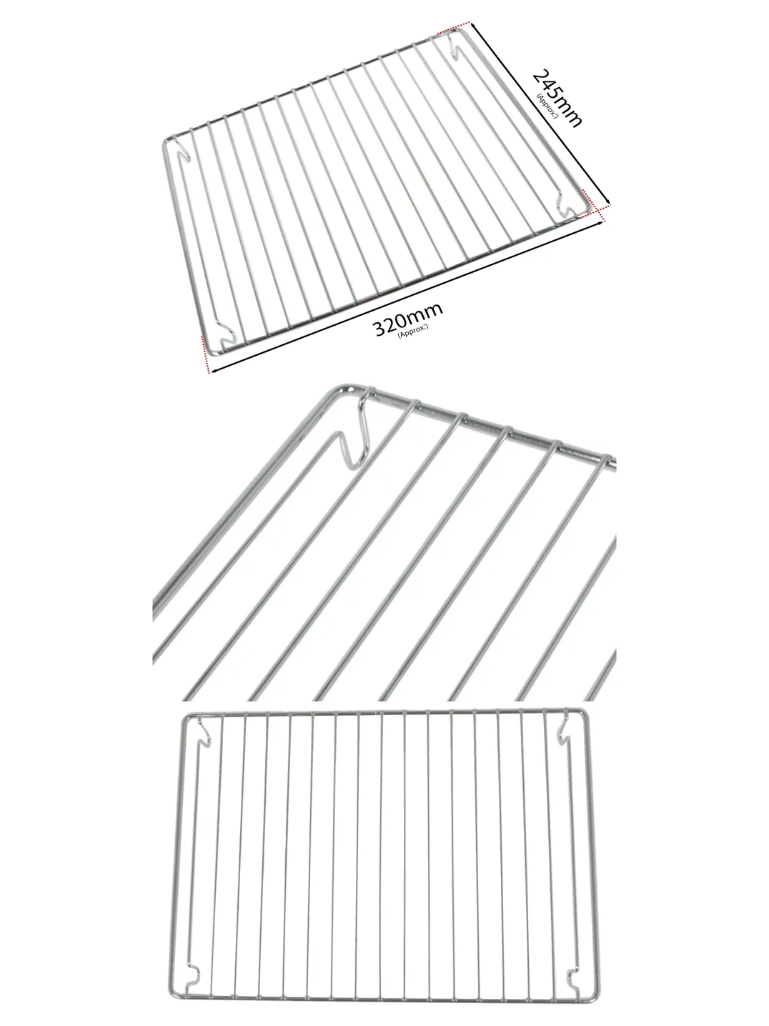 Beko Oven Grill Pan Tray Insert 320x245mm Rack