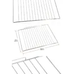 Beko Oven Grill Shelf – Wire Rack Replacement 463×360 mm