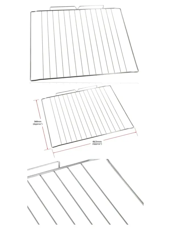 Beko Oven Grill Shelf – Wire Rack Replacement 463×360 mm