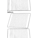 Beko Oven Wire Shelf Rack 463x360mm – Grill & Cooker Replacement