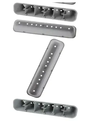 Beko Washing Machine Drum Lifter Arm – 10‑Hole, 211×48 mm, 3‑Pack