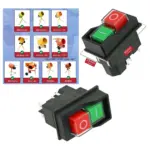 Belle Minimix Concrete Mixer On/Off Switch 240V for 60‑150 Models