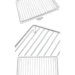 Belling 350MK2GR Oven Rack Grill Pan Insert – 320 mm × 245 mm