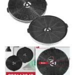 Belling Charcoal Filter for Cooker Hood – 170mm x 25mm, Pack of 2