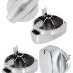 Belling Countryrange Hotplate Control Knob – Chrome Silver, Pack of 2