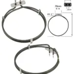Belling Fan Oven 1800W Dual Heating Element Replacement