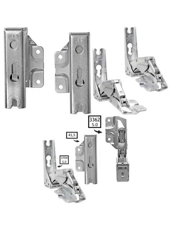 Belling Fridge Door Hinge Set BE813/BE814 – Integrated Left & Right