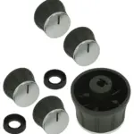 Belling Oven Control Knob Set – 2 Replacement Knobs for Model 44444
