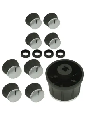 Belling Oven Control Knob Set – 4 Replacement Knobs for Cookers