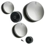 Belling Oven Knob Set for LAM3200/3204/3401 – Silver & Black