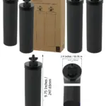 Berkey Water Filter Replacement Set - 2 Black Cartridge Elements