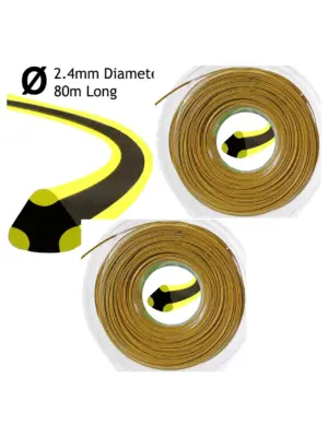 Bi-Comp Dual-Core 2.4mm Spool Line for McCulloch Strimmer – 80m