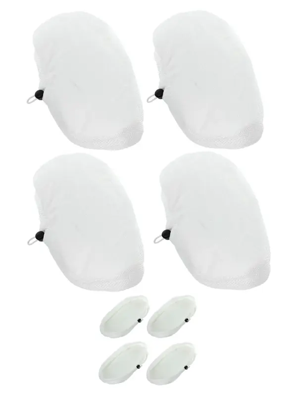 Bissell Steam Mop Hard Floor Pads – 4 Pack Replacement Cloths