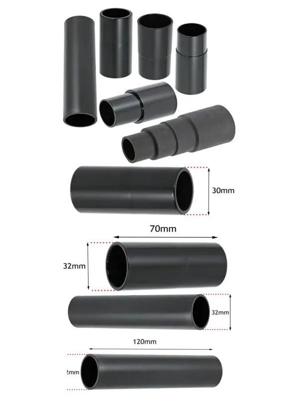 Black & Decker Extractor Adapter 6 pcs 26-38mm for Sander/Planer