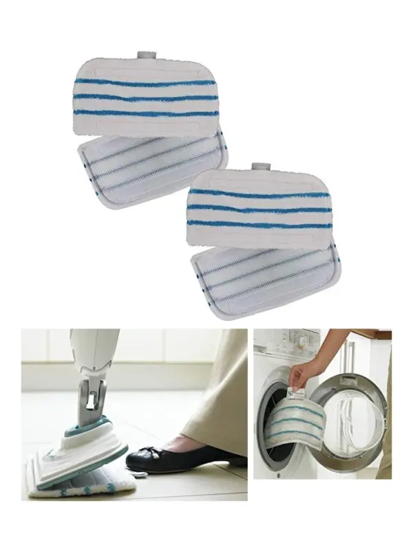Black & Decker Steam Mop Pads – Fits FSMP20/1500/1600 – 4 Pack