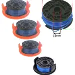 Black & Decker Trimmer Line Spool – 1.5mm x10m, 2‑Pack Replacement