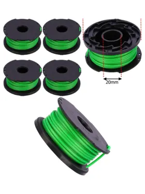 Black+Decker Trimmer Line Spool – Fits GL7033/GL8033/GL9035 – 4 Pack