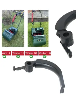 Black Handle Lever for Atco Consort & Windsor 12/14S Lawn Mowers