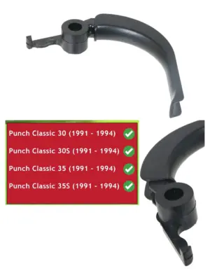Black Lever for Suffolk Punch Classic 30/30S/35/35S Lawn Mower