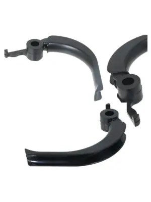 Black Replacement Handle Lever for Bosch Rotak 320‑37 Lawn Mowers