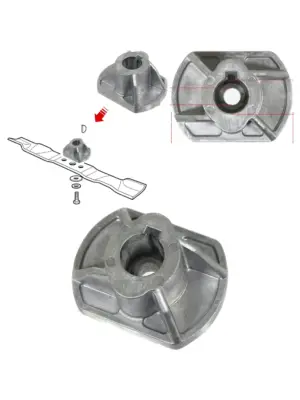Blade Boss 20mm Hub Adapter – fits Castel Garden F72 & TC series