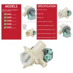 Blomberg Drain Pump for BWG/LBF/LWF/WAF Series – Part 2880402000